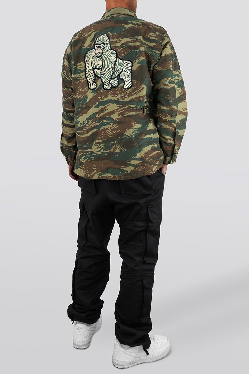 RANGER EMBROIDERED CAMO JACKET - ROCK STITCH - THAT GORILLA BRAND