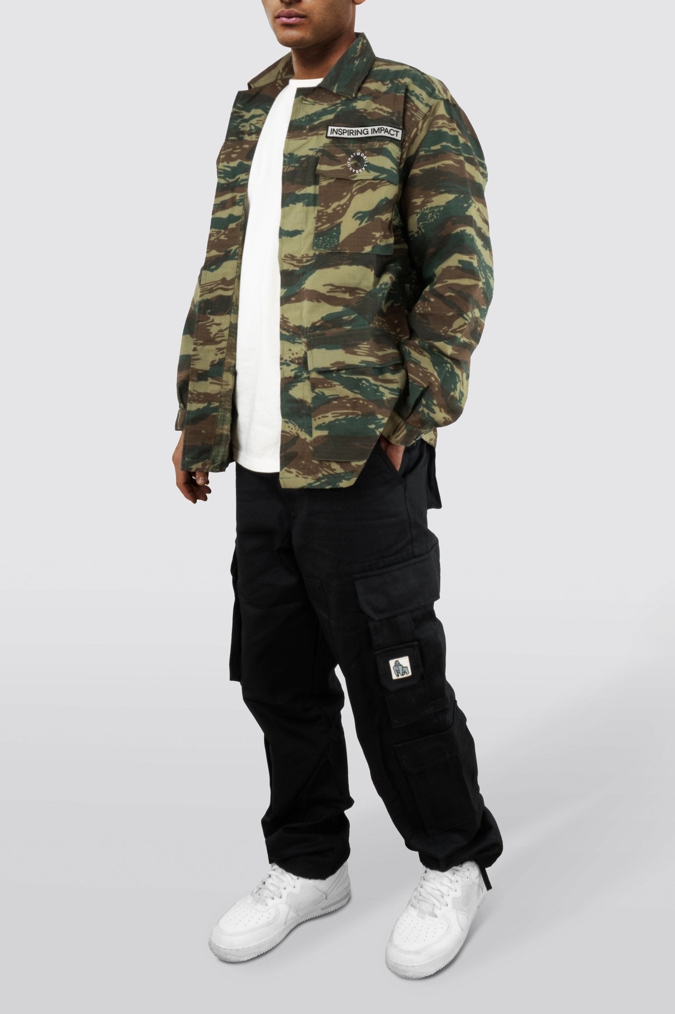 RANGER EMBROIDERED CAMO JACKET - THAT GORILLA BRAND