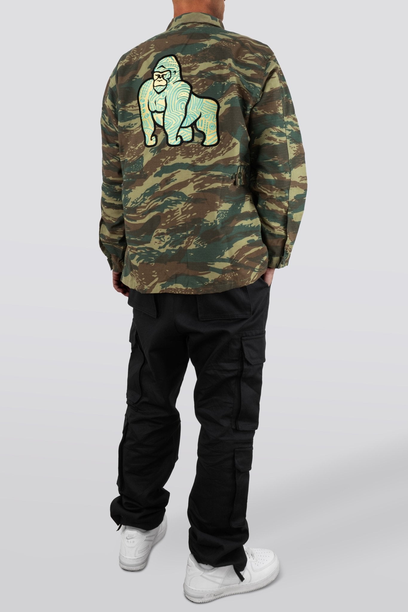 RANGER EMBROIDERED CAMO JACKET - THAT GORILLA BRAND