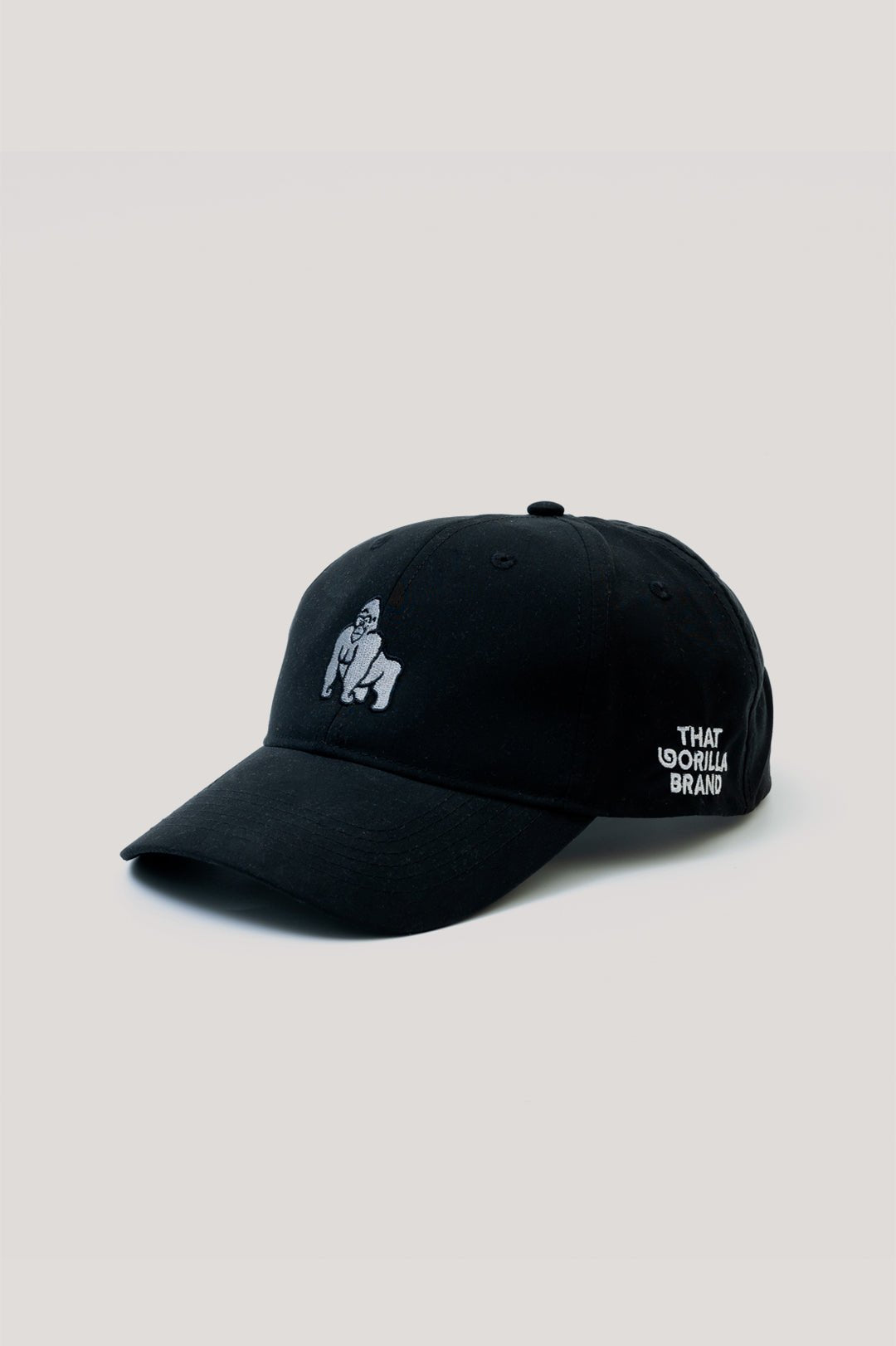 RECYCLED PRO STYLE CAP - BLACK - THAT GORILLA BRAND