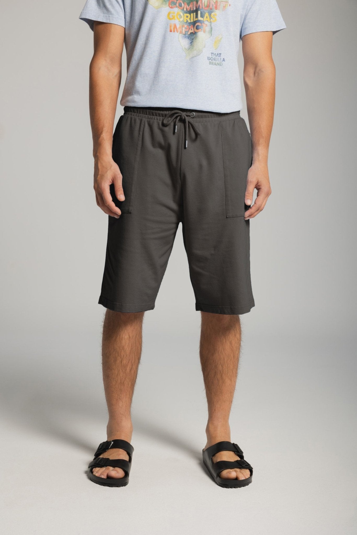 SHORTS - CHARCOAL - THAT GORILLA BRAND