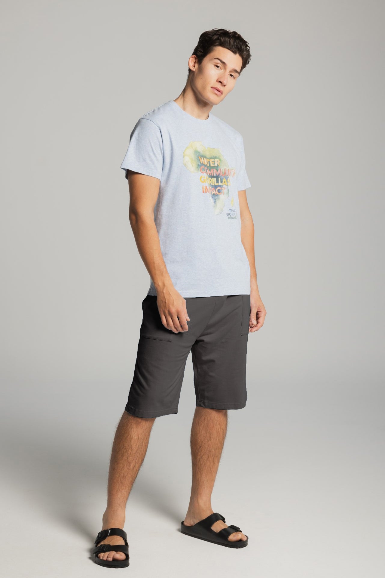 SHORTS - CHARCOAL - THAT GORILLA BRAND