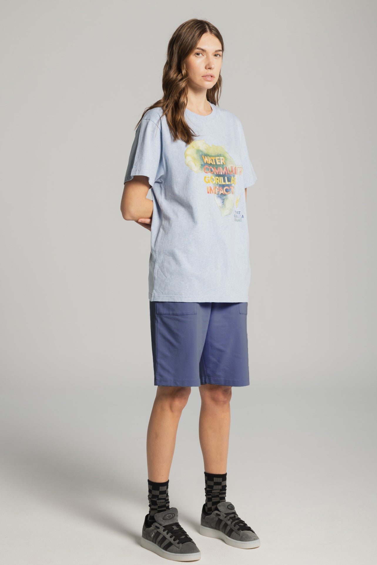 SHORTS - INDIGO - THAT GORILLA BRAND