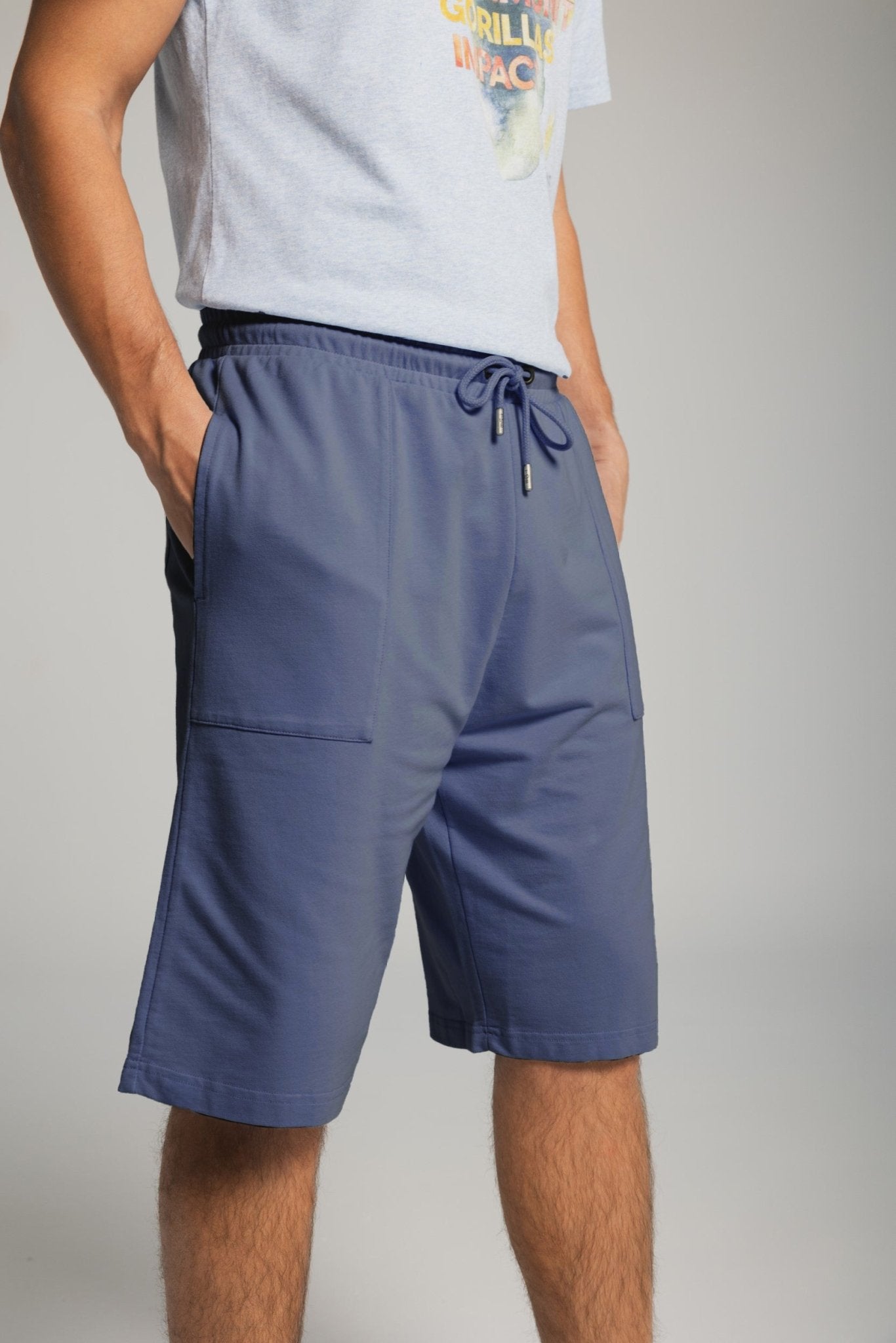 SHORTS - INDIGO - THAT GORILLA BRAND