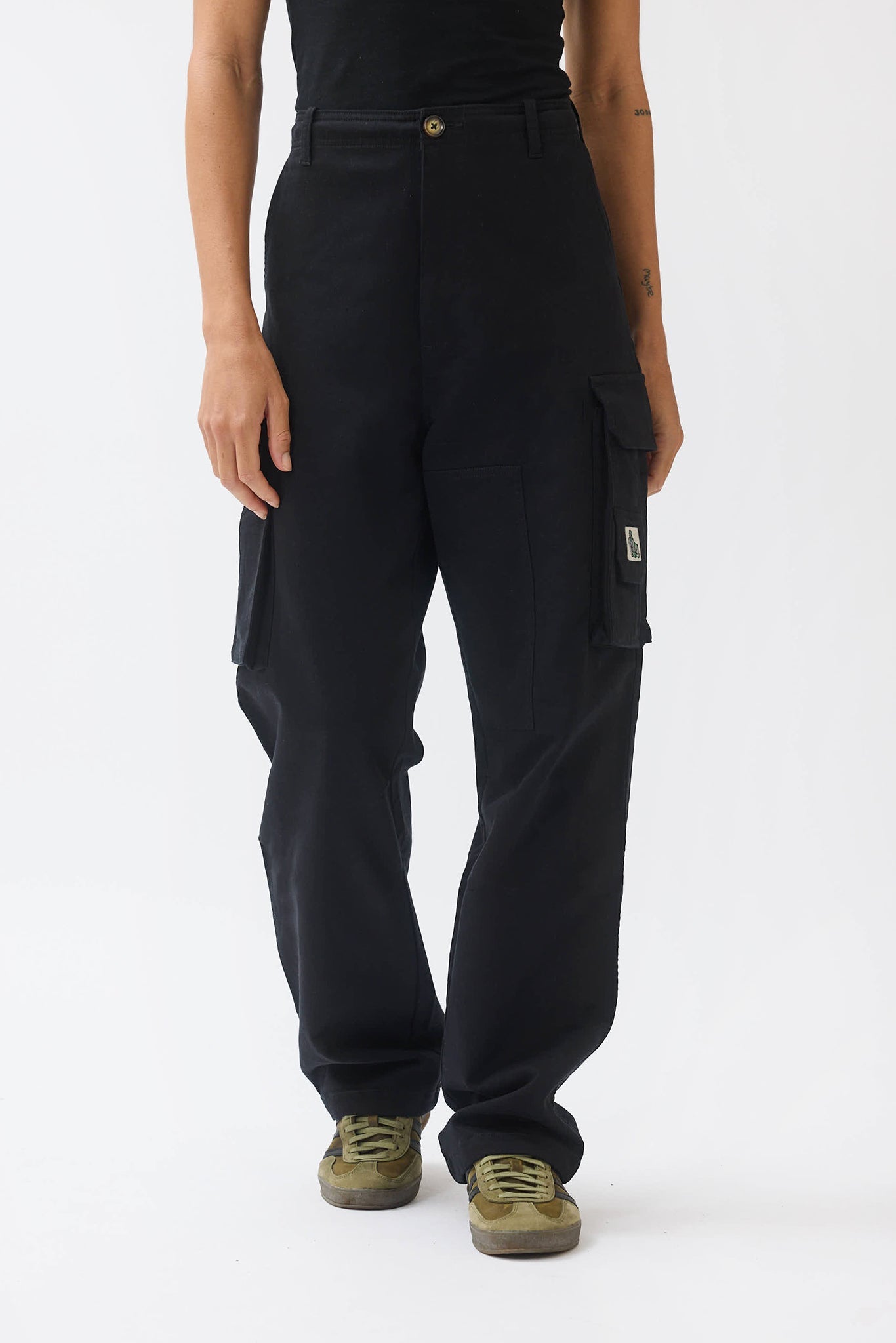 SOFT RANGER CARGO PANTS - BLACK - THAT GORILLA BRAND