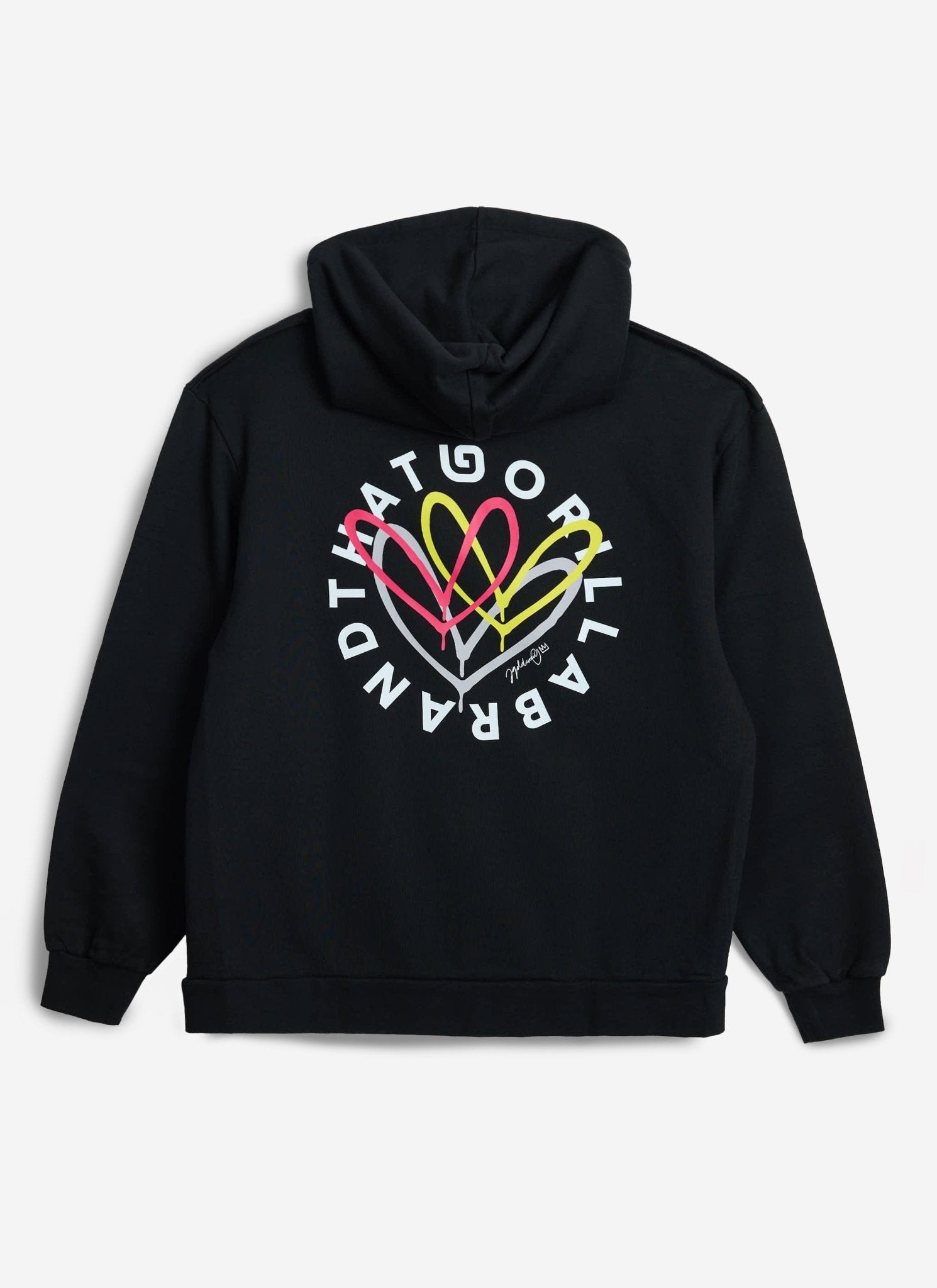 TGB x JAMES GOLDCROWN HOODIE - BLACK - THAT GORILLA BRAND