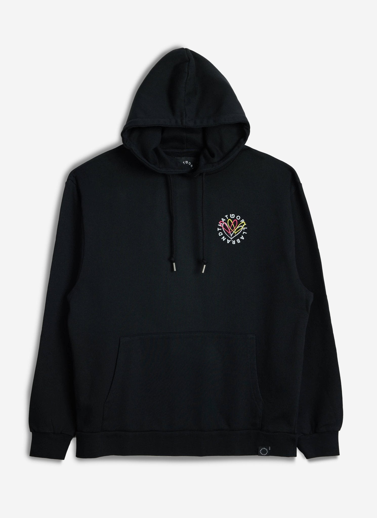 TGB x JAMES GOLDCROWN HOODIE - BLACK - THAT GORILLA BRAND