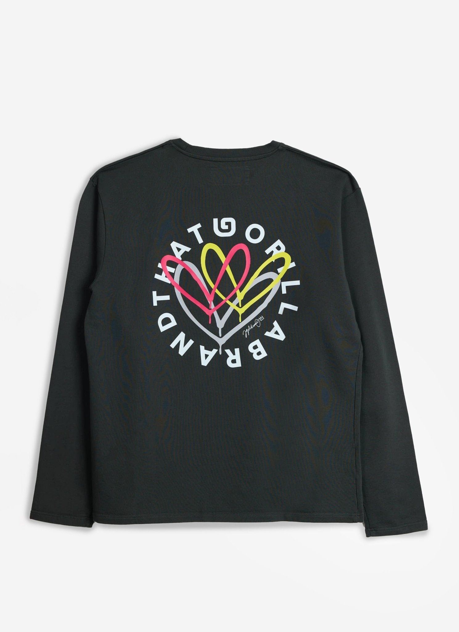 TGB x JAMES GOLDCROWN SET - IN LONG SLEEVE POCKET T - SHIRT - BLACK - THAT GORILLA BRAND