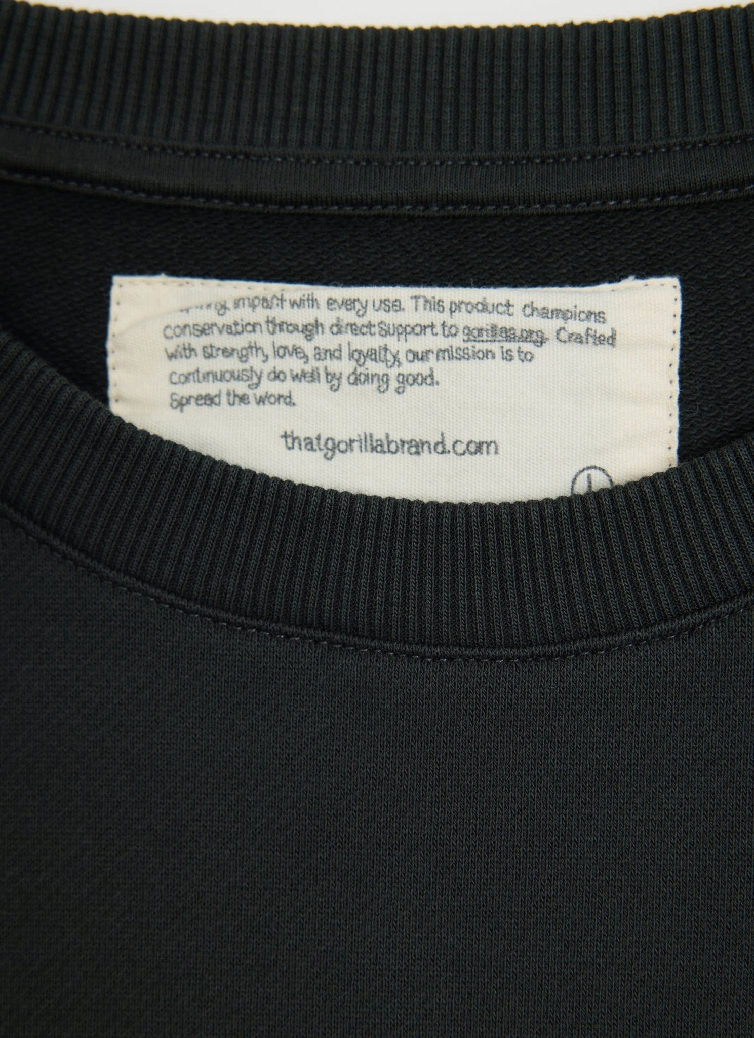 TGB x JAMES GOLDCROWN SET - IN LONG SLEEVE POCKET T - SHIRT - BLACK - THAT GORILLA BRAND