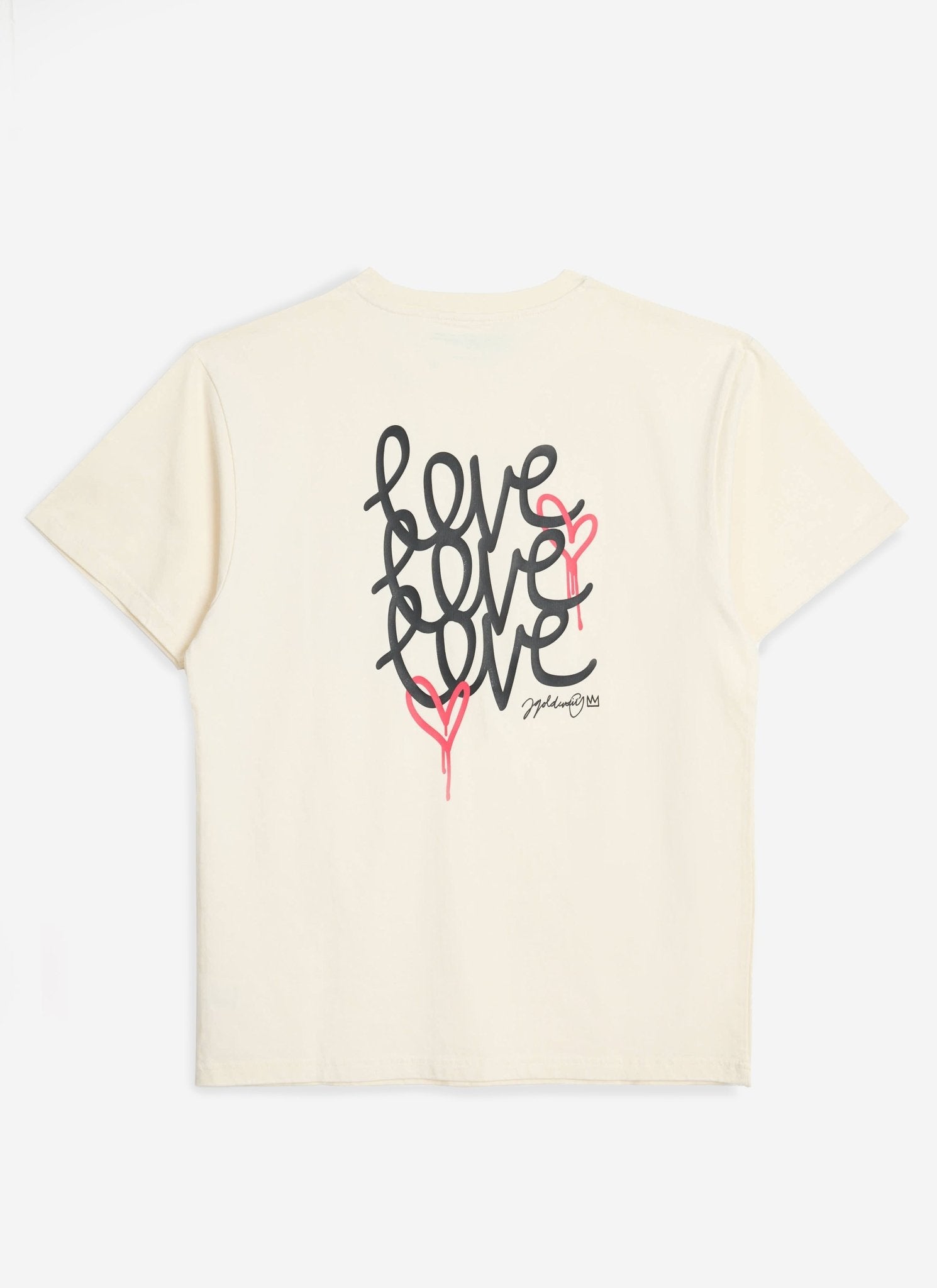 TGB x JAMES GOLDCROWN UTILITY POCKET T - SHIRT - DUST WHITE - THAT GORILLA BRAND