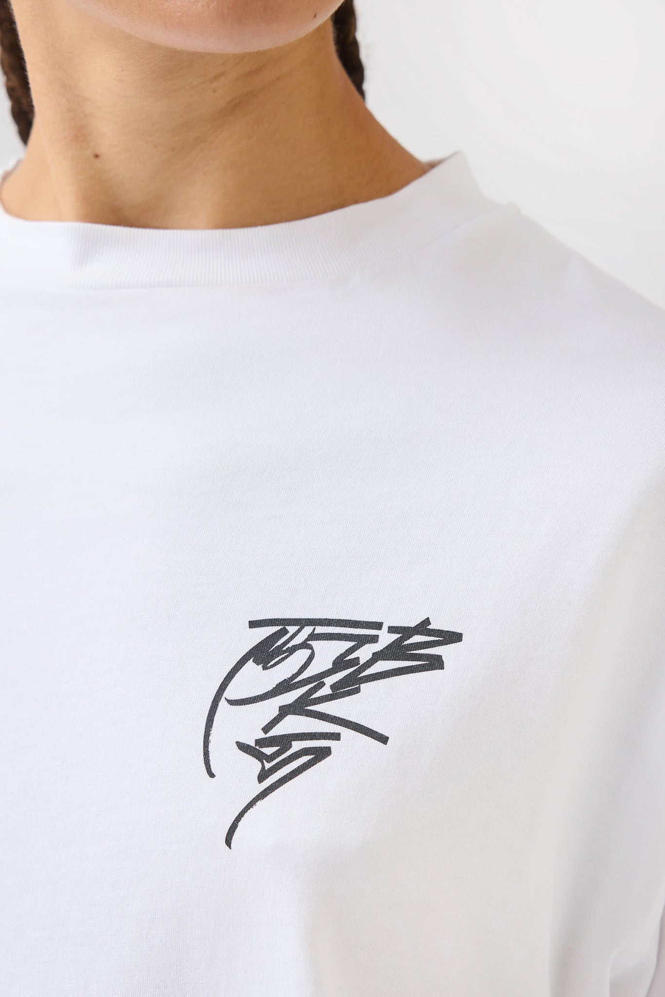 TGB x JK5 LONDON - ATHENS - KISORO T - SHIRT - WHITE - THAT GORILLA BRAND