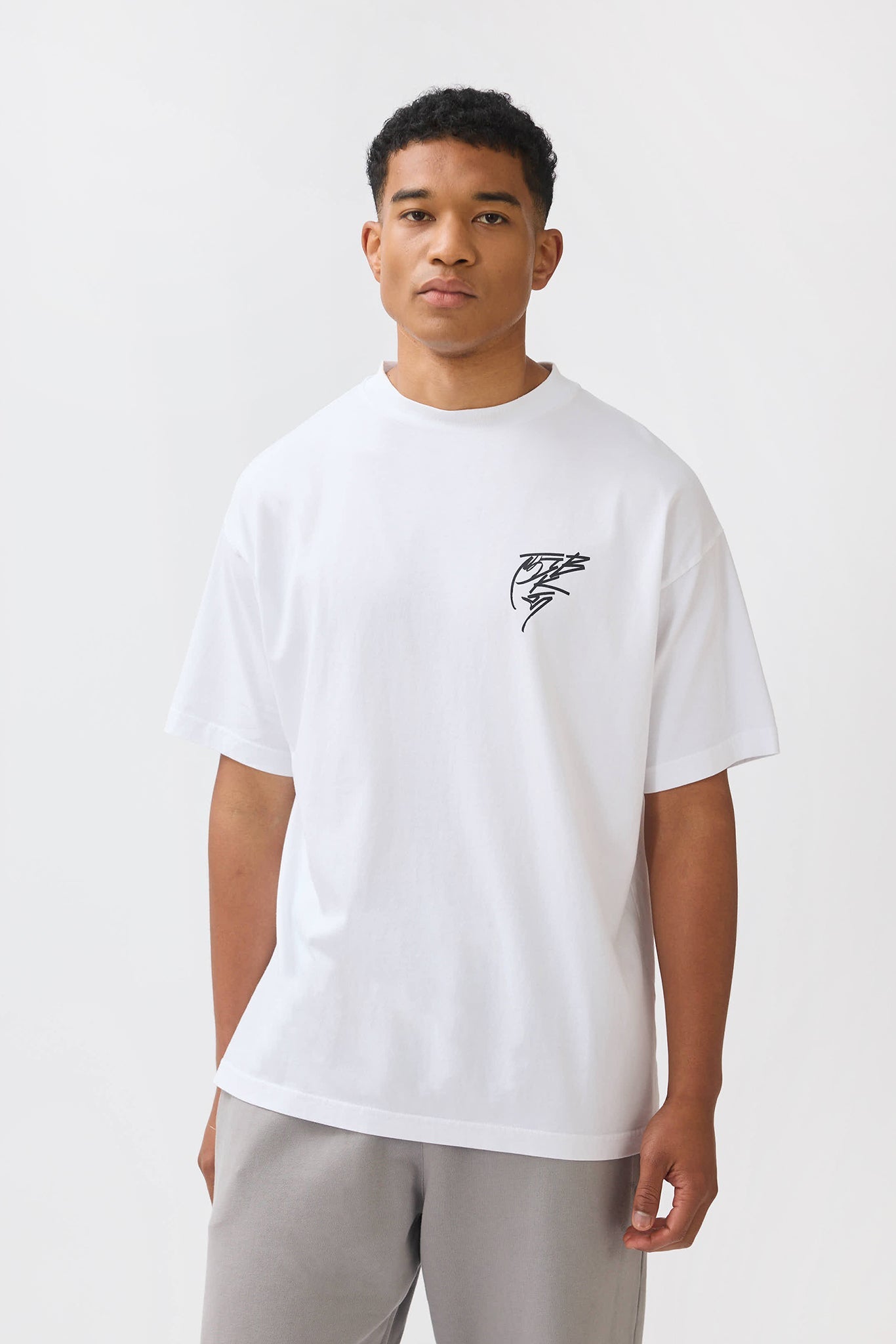 TGB x JK5 LONDON - ATHENS - KISORO T - SHIRT - WHITE - THAT GORILLA BRAND