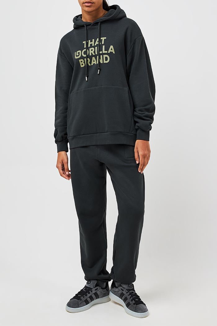 THAT GORILLA BRAND HOODIE - BLACK - THAT GORILLA BRAND