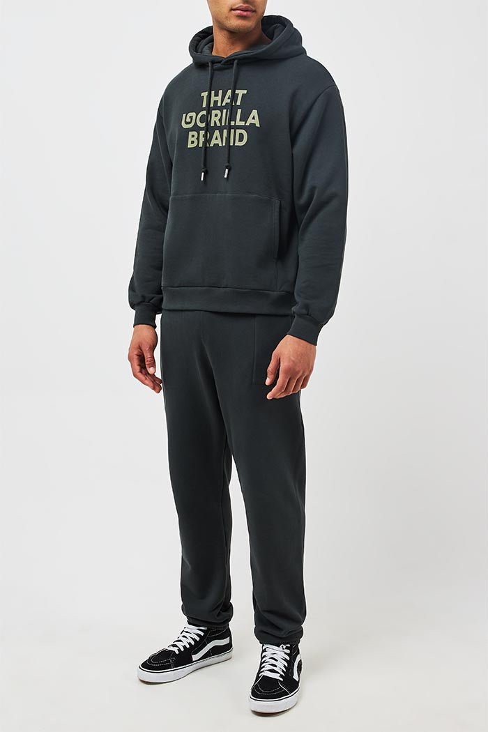 THAT GORILLA BRAND HOODIE - BLACK - THAT GORILLA BRAND