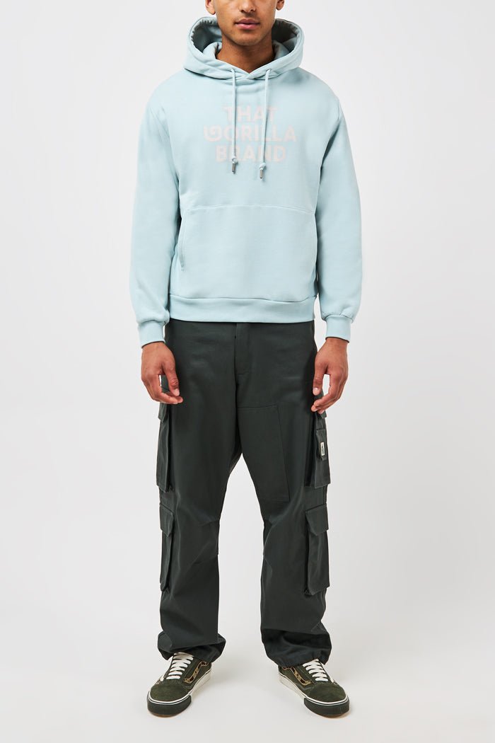 THAT GORILLA BRAND HOODIE - POOL - THAT GORILLA BRAND