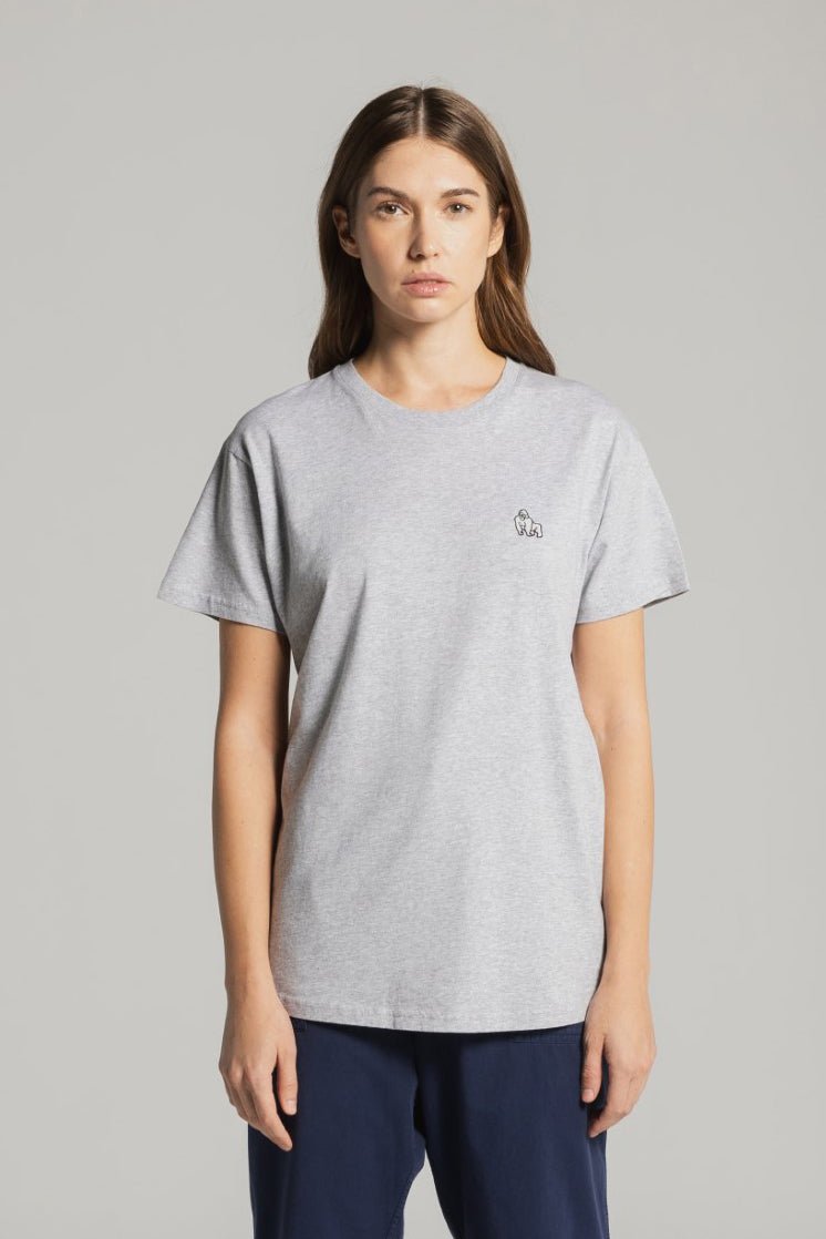 THAT GORILLA BRAND MINI EMBROIDERY T - GREY - THAT GORILLA BRAND