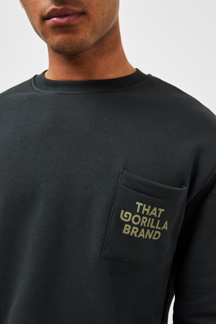 THAT GORILLA BRAND POCKET SWEATSHIRT - THAT GORILLA BRAND