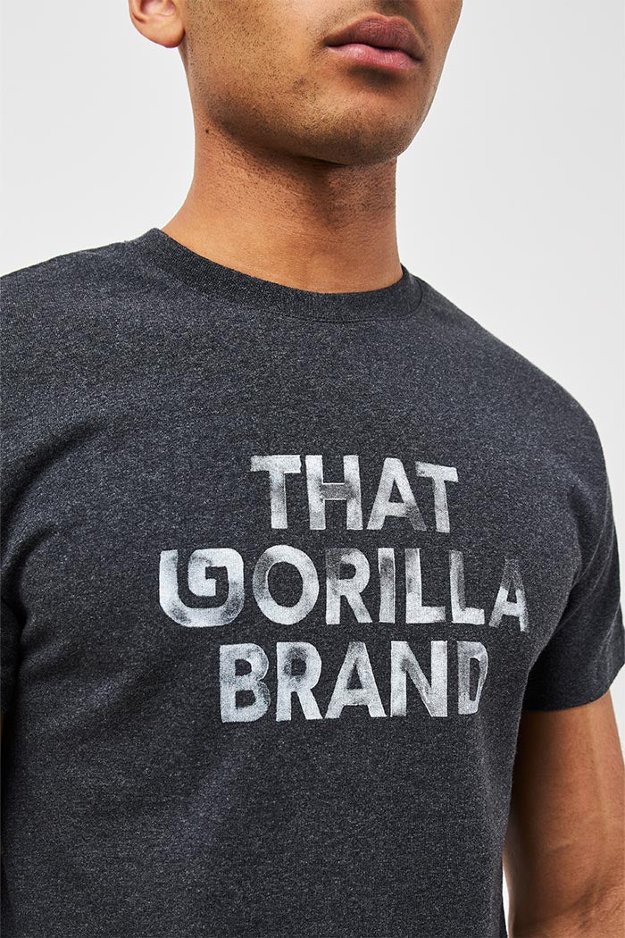 THAT GORILLA BRAND T - BLACK - THAT GORILLA BRAND