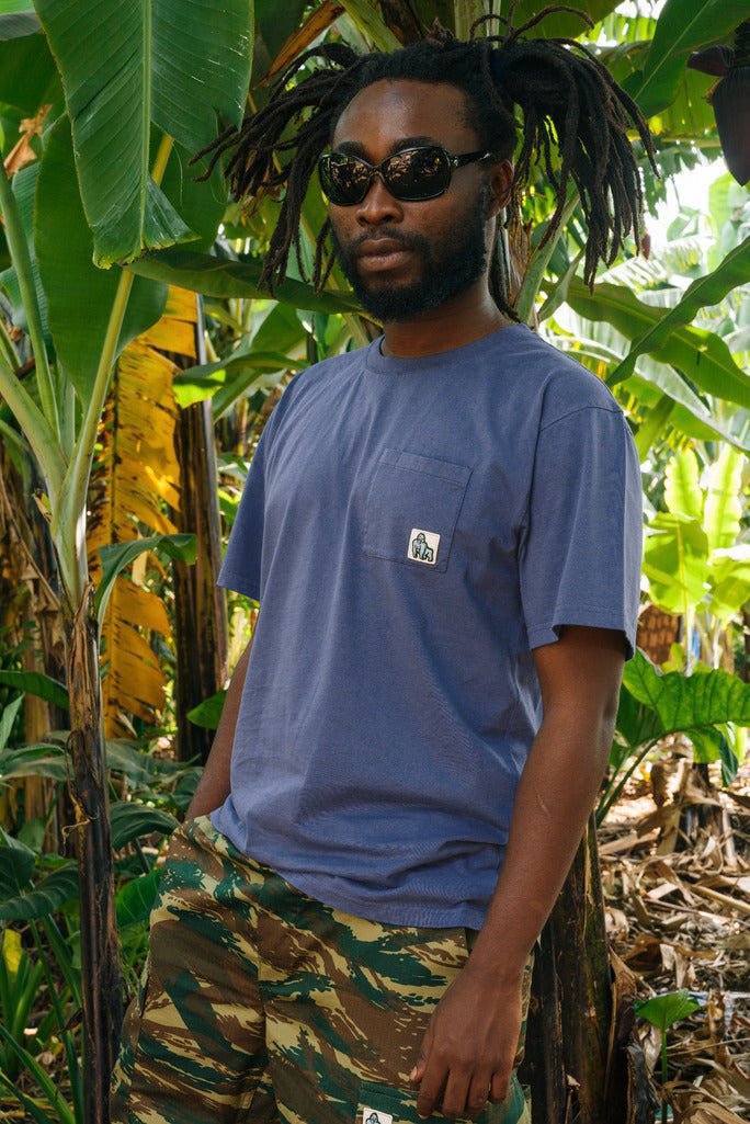UTILITY POCKET T LIGHTWEIGHT - INDIGO - THAT GORILLA BRAND