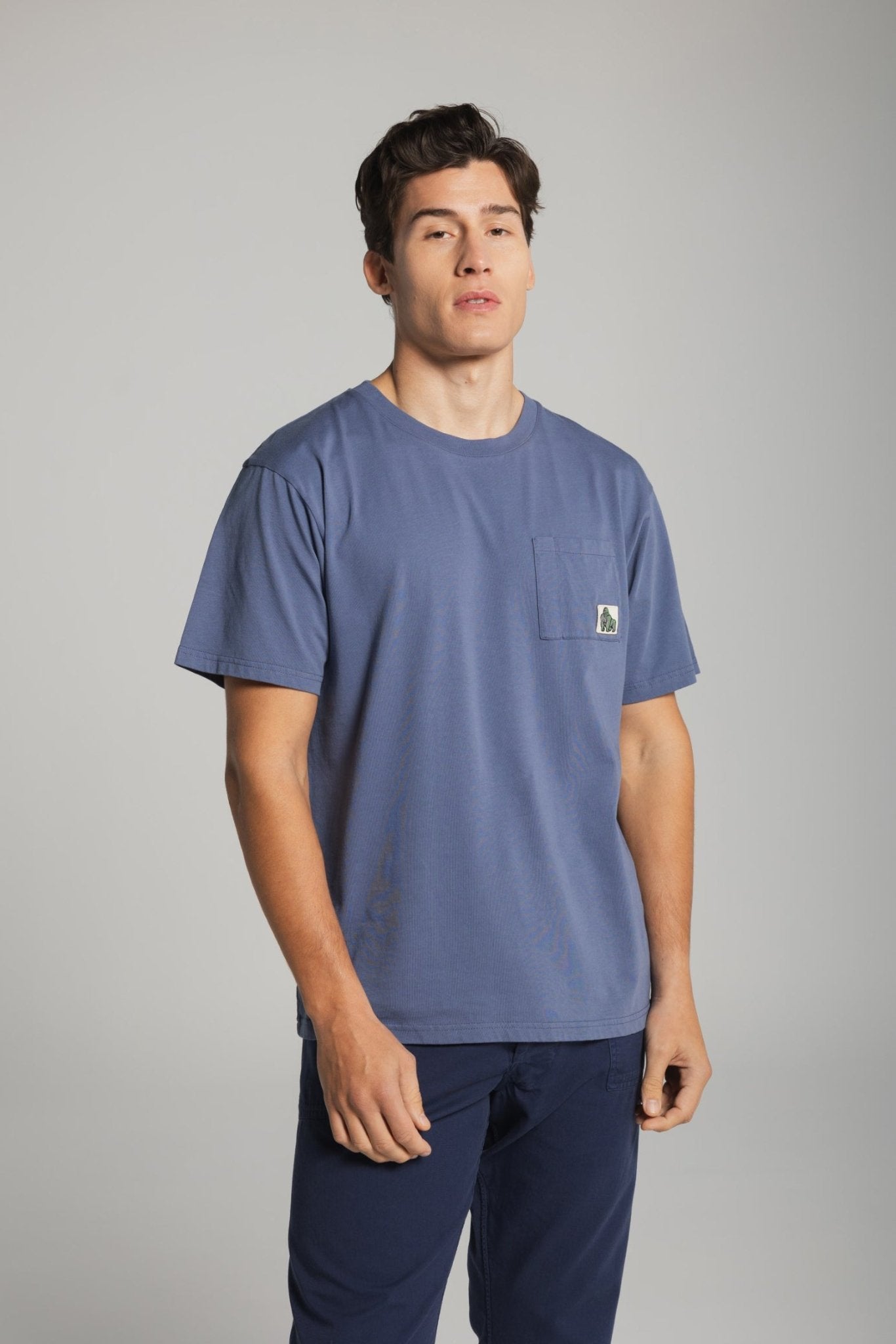 UTILITY POCKET T LIGHTWEIGHT - INDIGO - THAT GORILLA BRAND