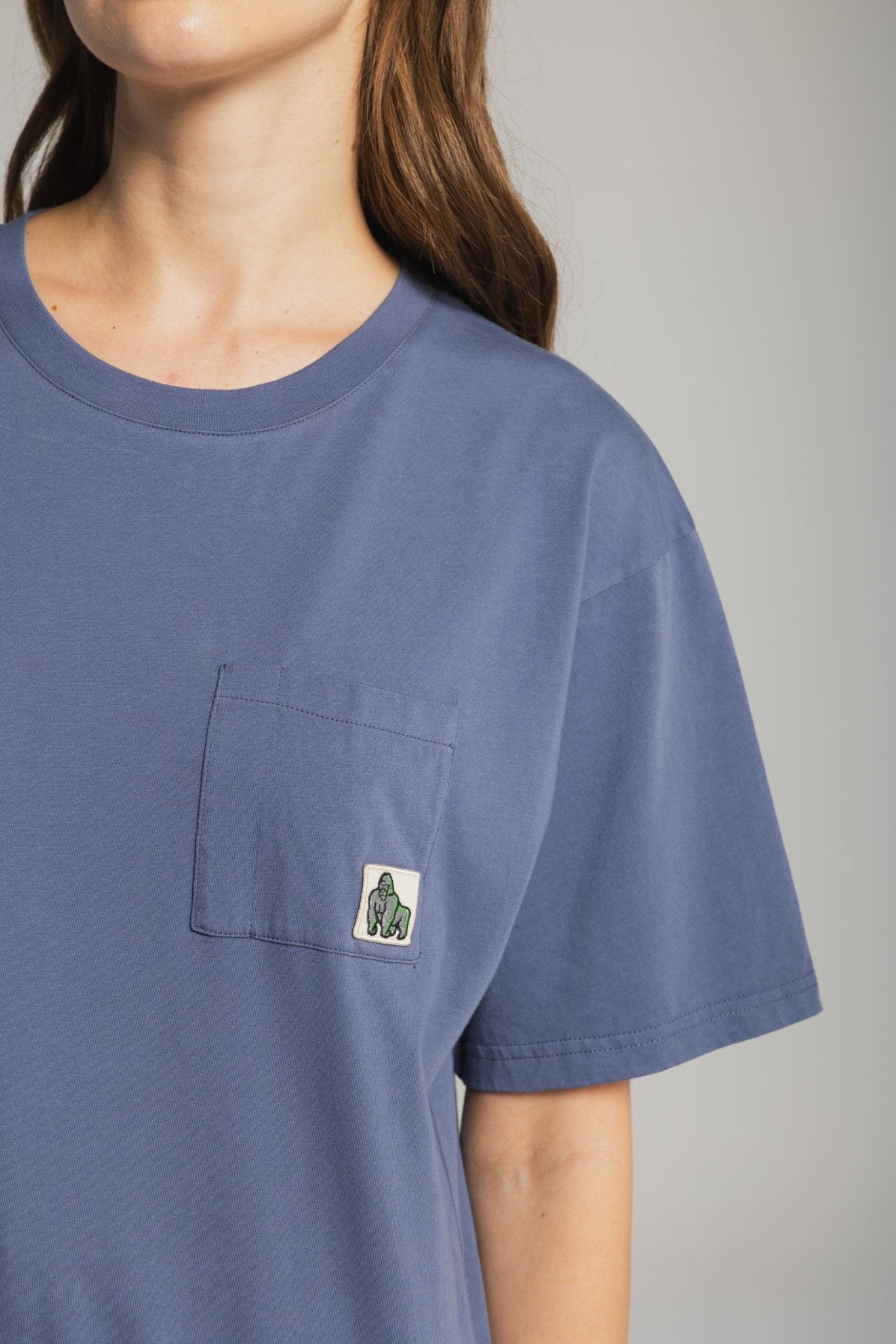 UTILITY POCKET T LIGHTWEIGHT - INDIGO - THAT GORILLA BRAND