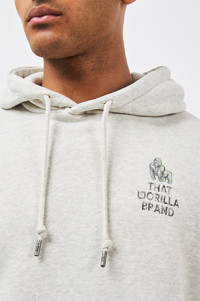 WATERCOLOUR LOGO HOODIE - THAT GORILLA BRAND