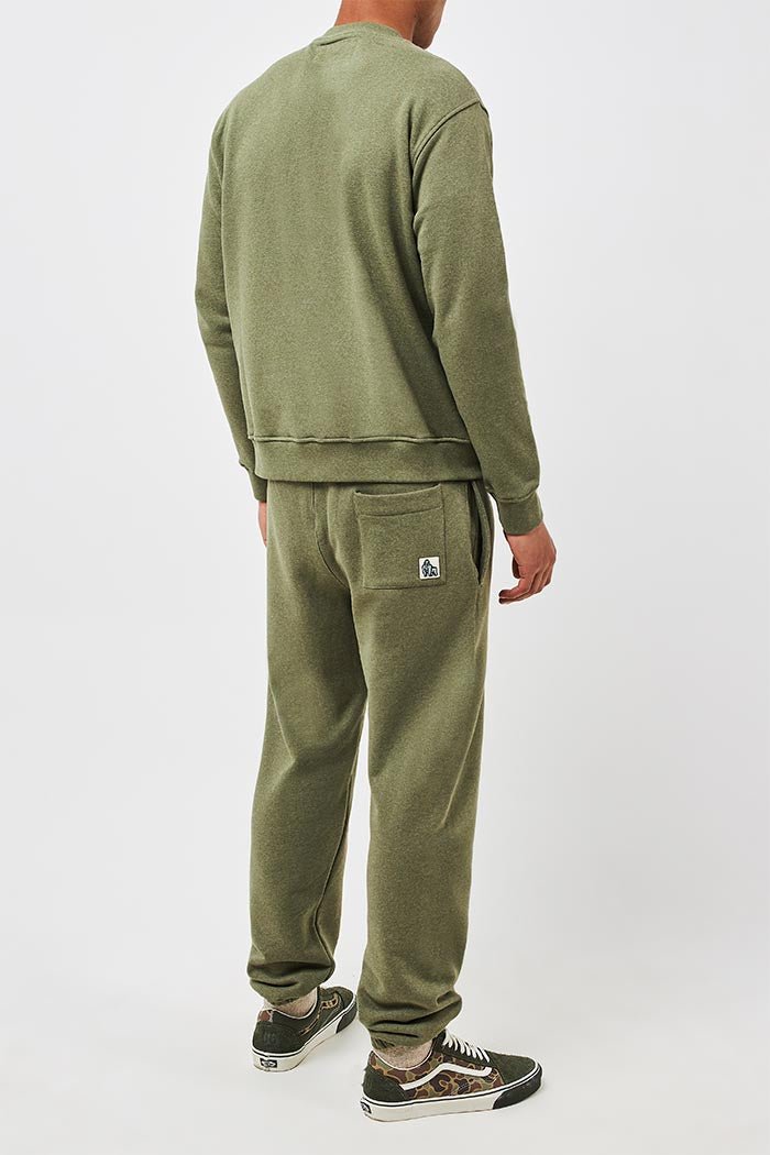 WATERCOLOUR LOGO POCKET KANGA SWEATSHIRT - ROCK - THAT GORILLA BRAND