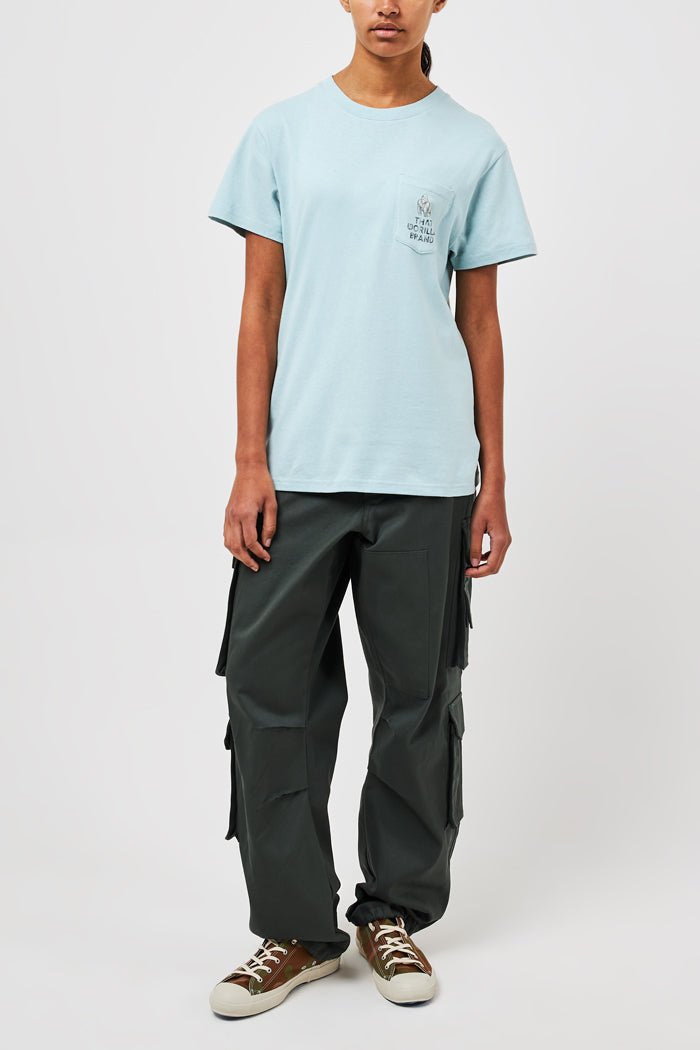 WATERCOLOUR LOGO POCKET T - POOL - THAT GORILLA BRAND