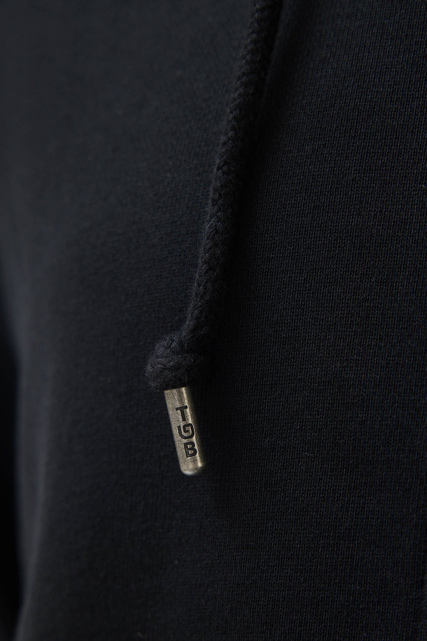 MINI EMBROIDERY ZIP HOODIE - BLACK - THAT GORILLA BRAND