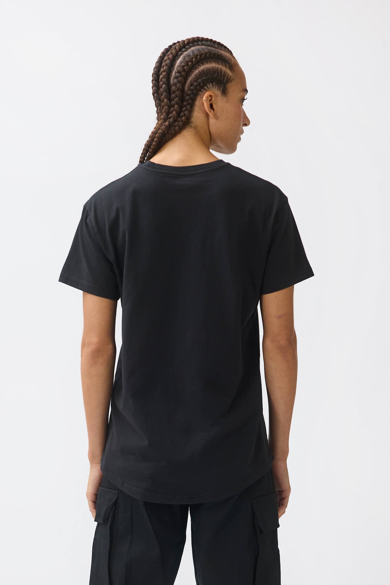 MINI EMBROIDERY T-SHIRT - BLACK - THAT GORILLA BRAND