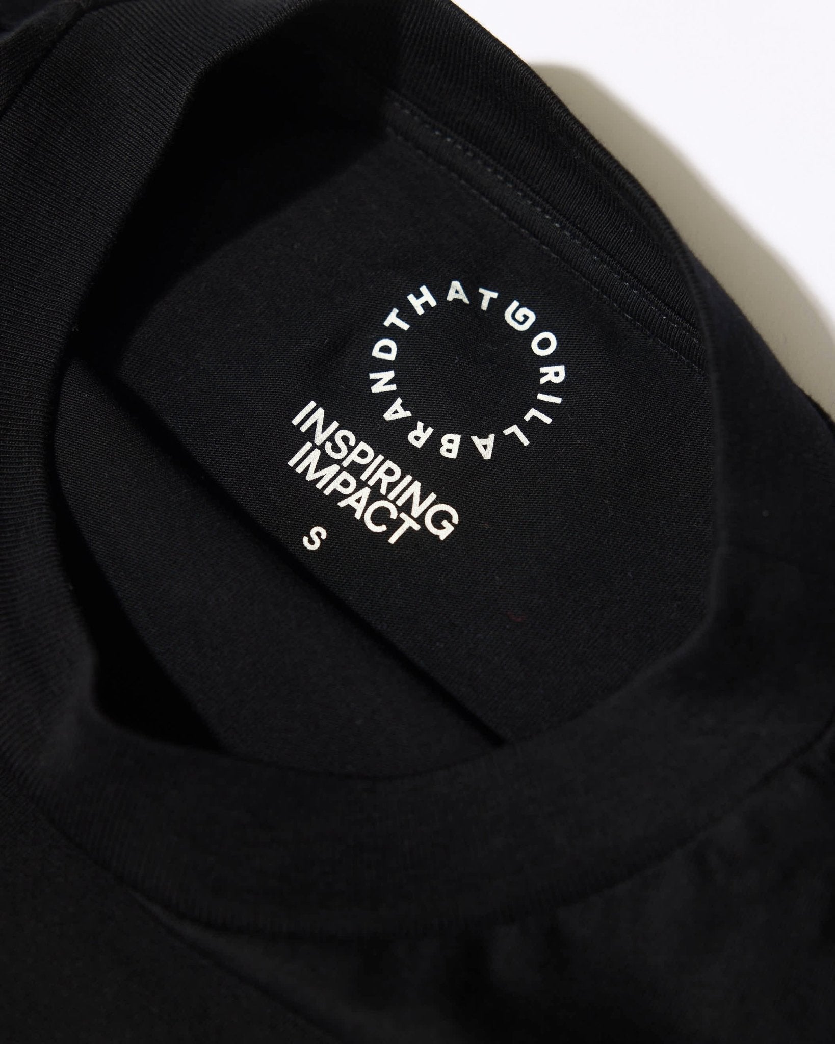 TGB x JK5 LONDON - ATHENS - KISORO T-SHIRT - BLACK - THAT GORILLA BRAND