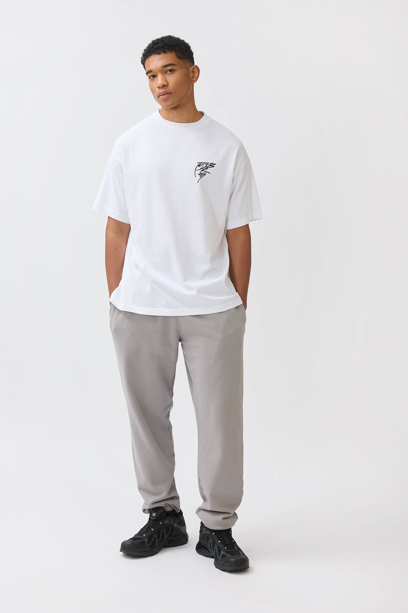 TGB x JK5 LONDON - ATHENS - KISORO T-SHIRT - WHITE - THAT GORILLA BRAND