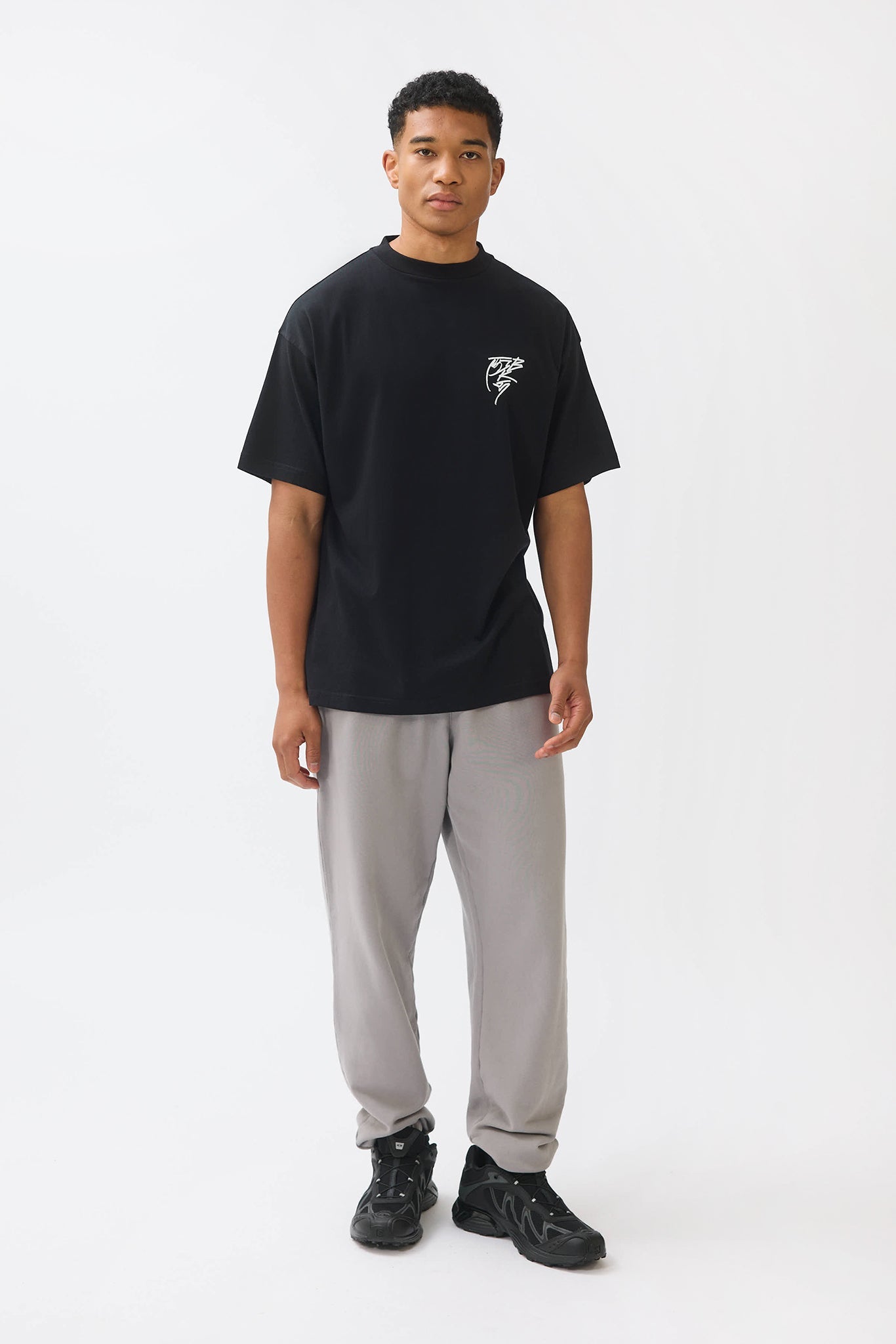 TGB x JK5 SHINE A LIGHT T-SHIRT - BLACK - THAT GORILLA BRAND