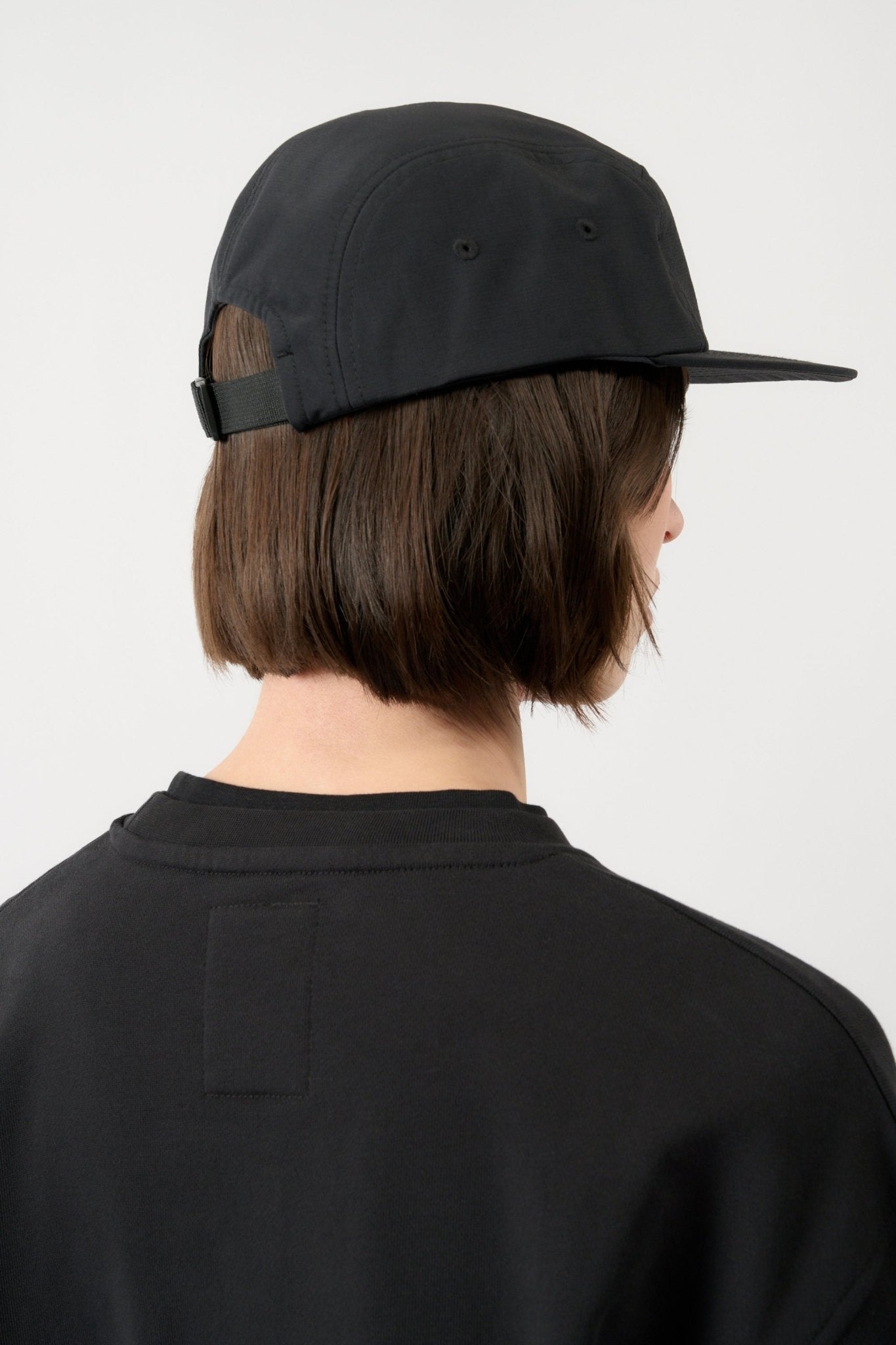 5 - Panel Camper Cap - Black - THAT GORILLA BRAND