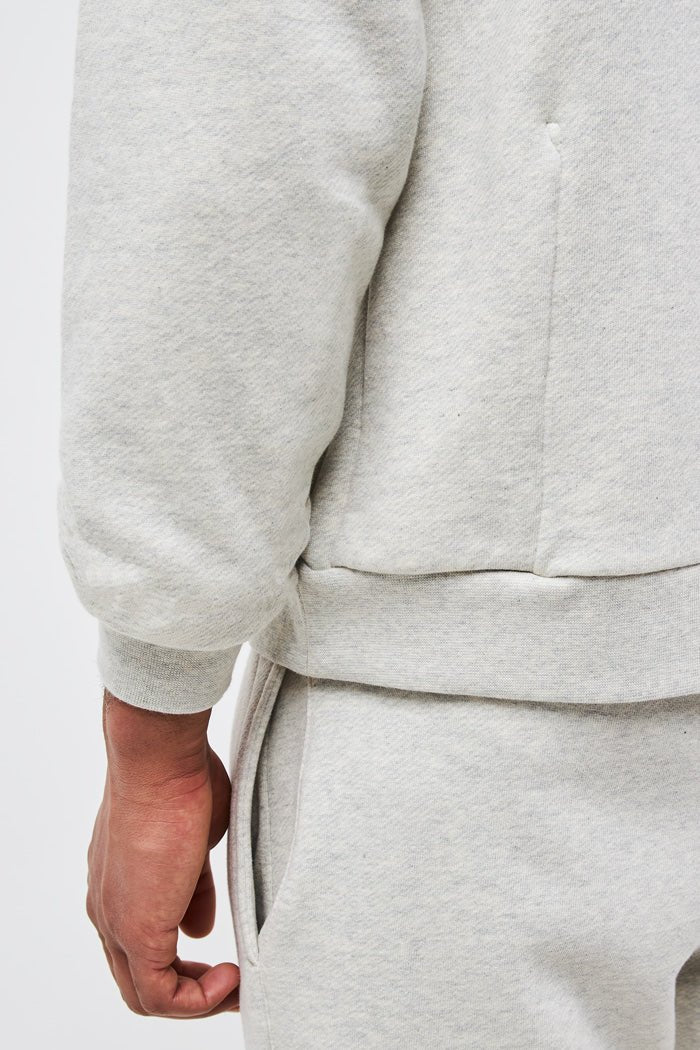 BADGE HOODIE - OAT - THAT GORILLA BRAND