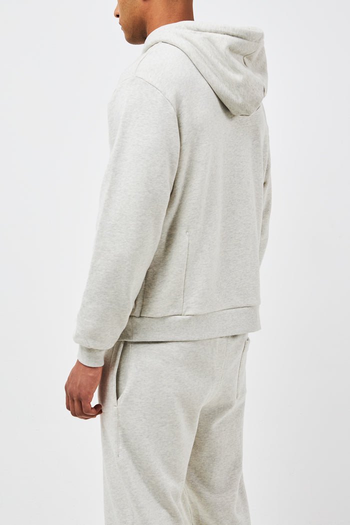 BADGE HOODIE - OAT - THAT GORILLA BRAND