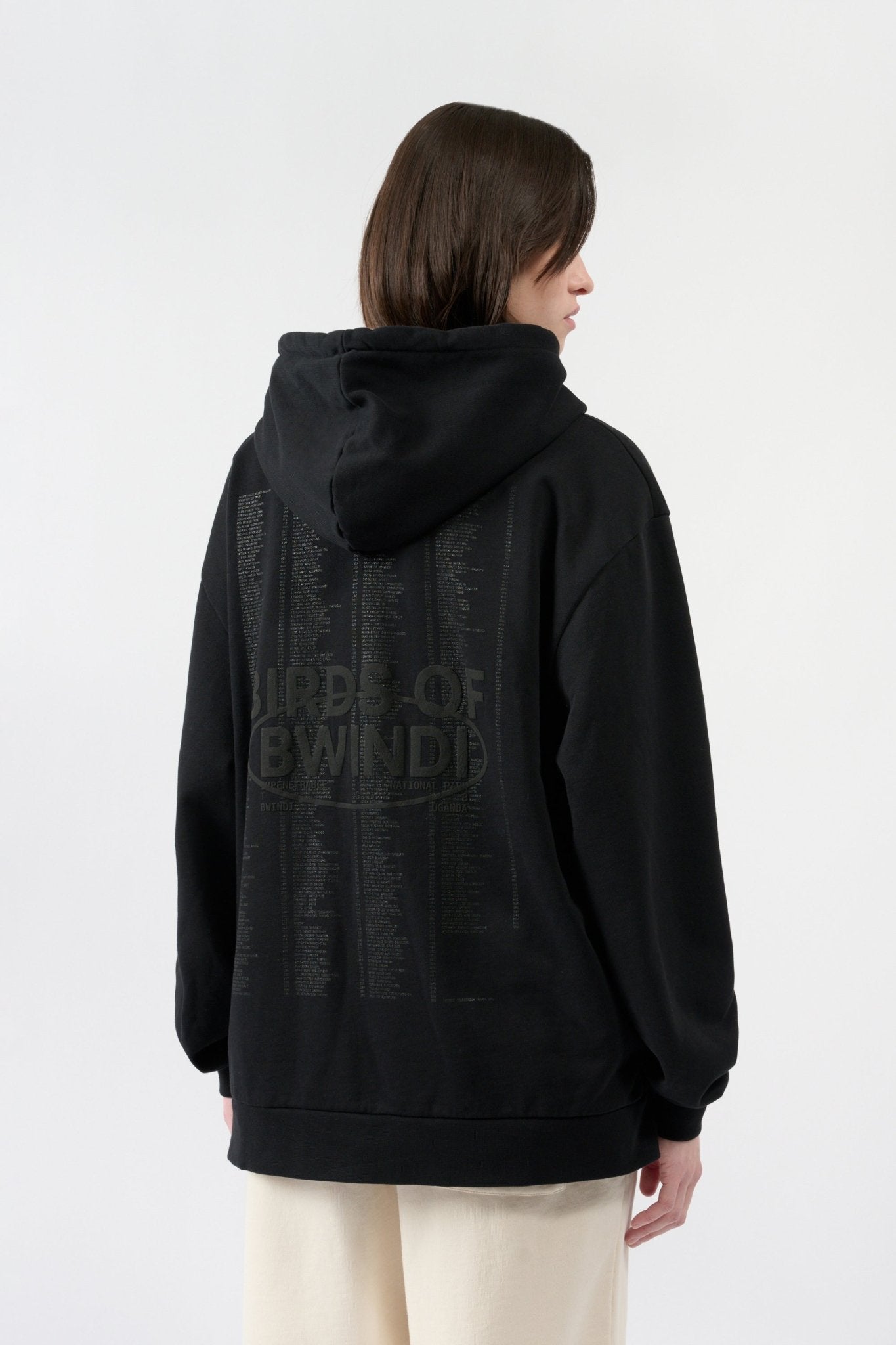 Birds of Bwindi Hoodie - Black - THAT GORILLA BRAND