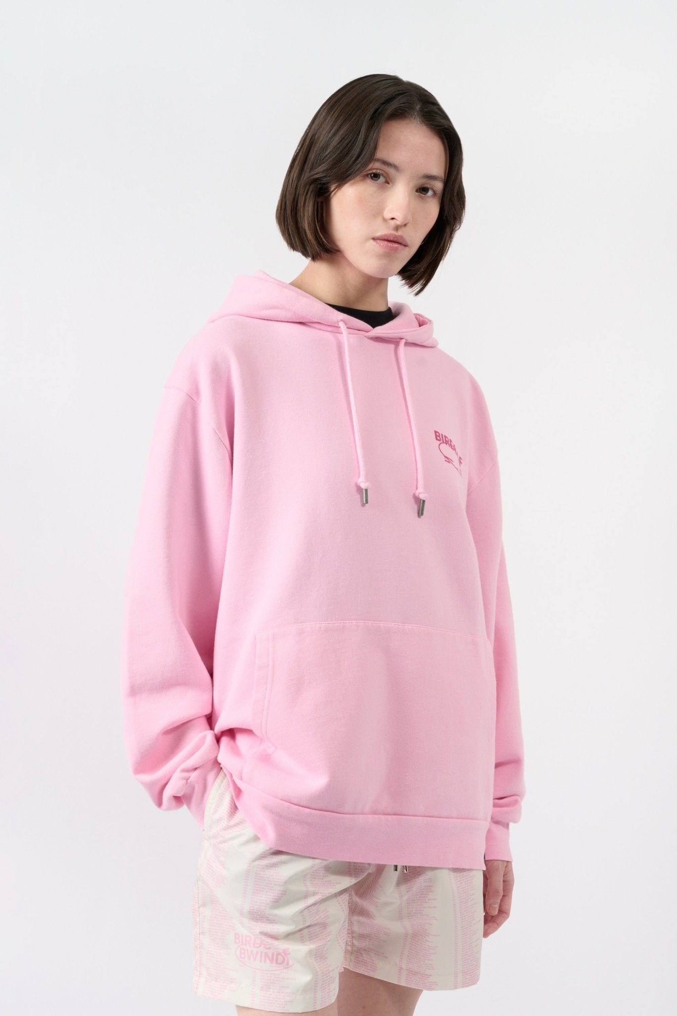 Birds of Bwindi Hoodie - Pink - THAT GORILLA BRAND