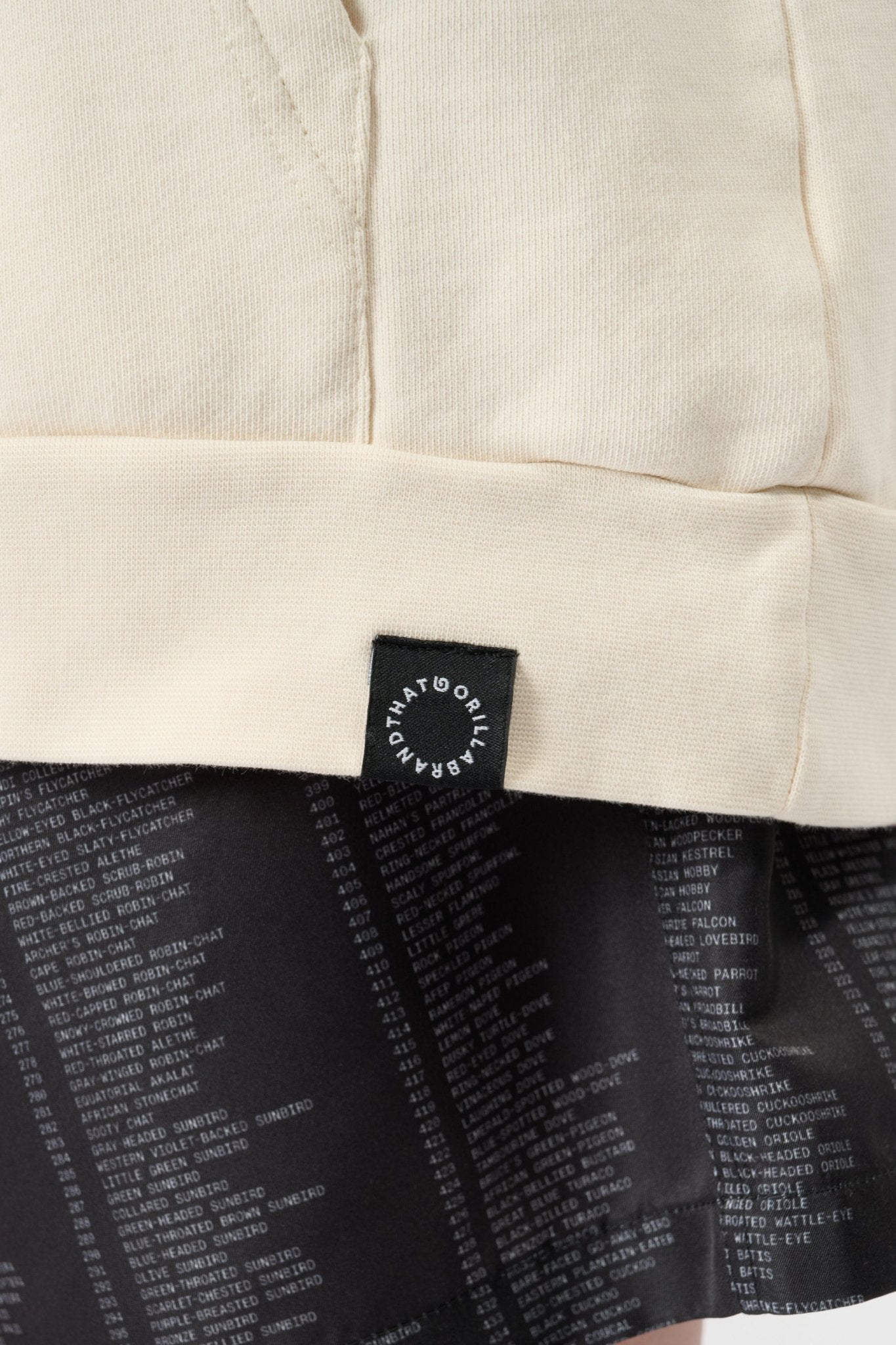 Birds of Bwindi Hoodie - White - THAT GORILLA BRAND