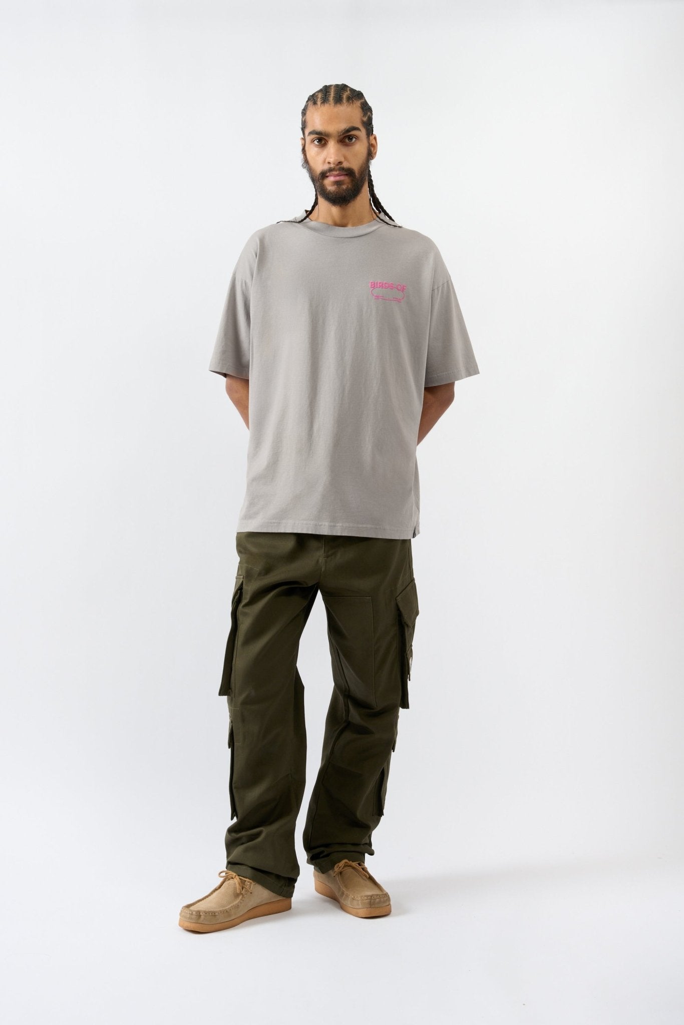 Birds of Bwindi T-shirt - Grey - THAT GORILLA BRAND