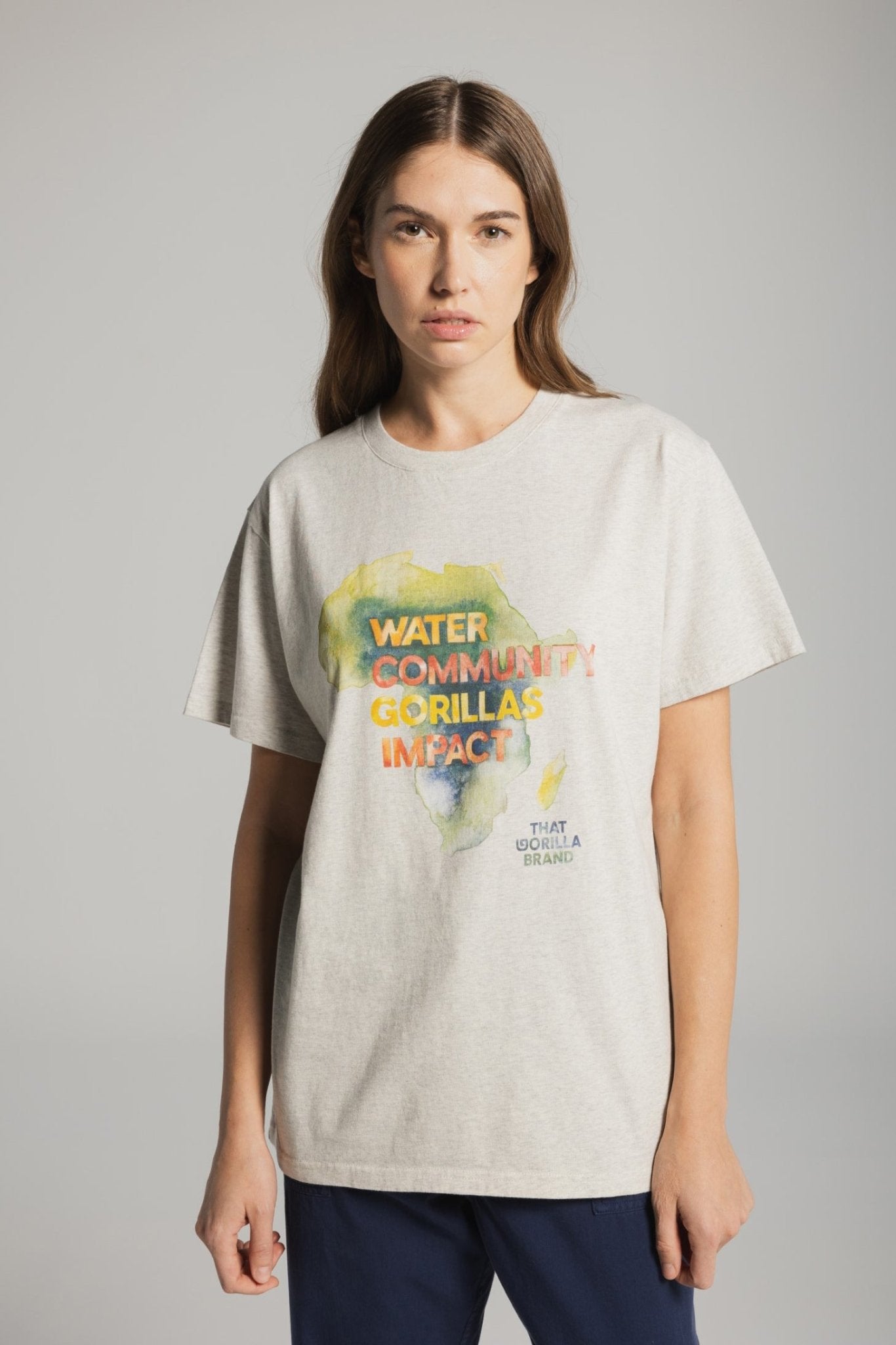 COMMUNITY T - OAT MELANGE - THAT GORILLA BRAND