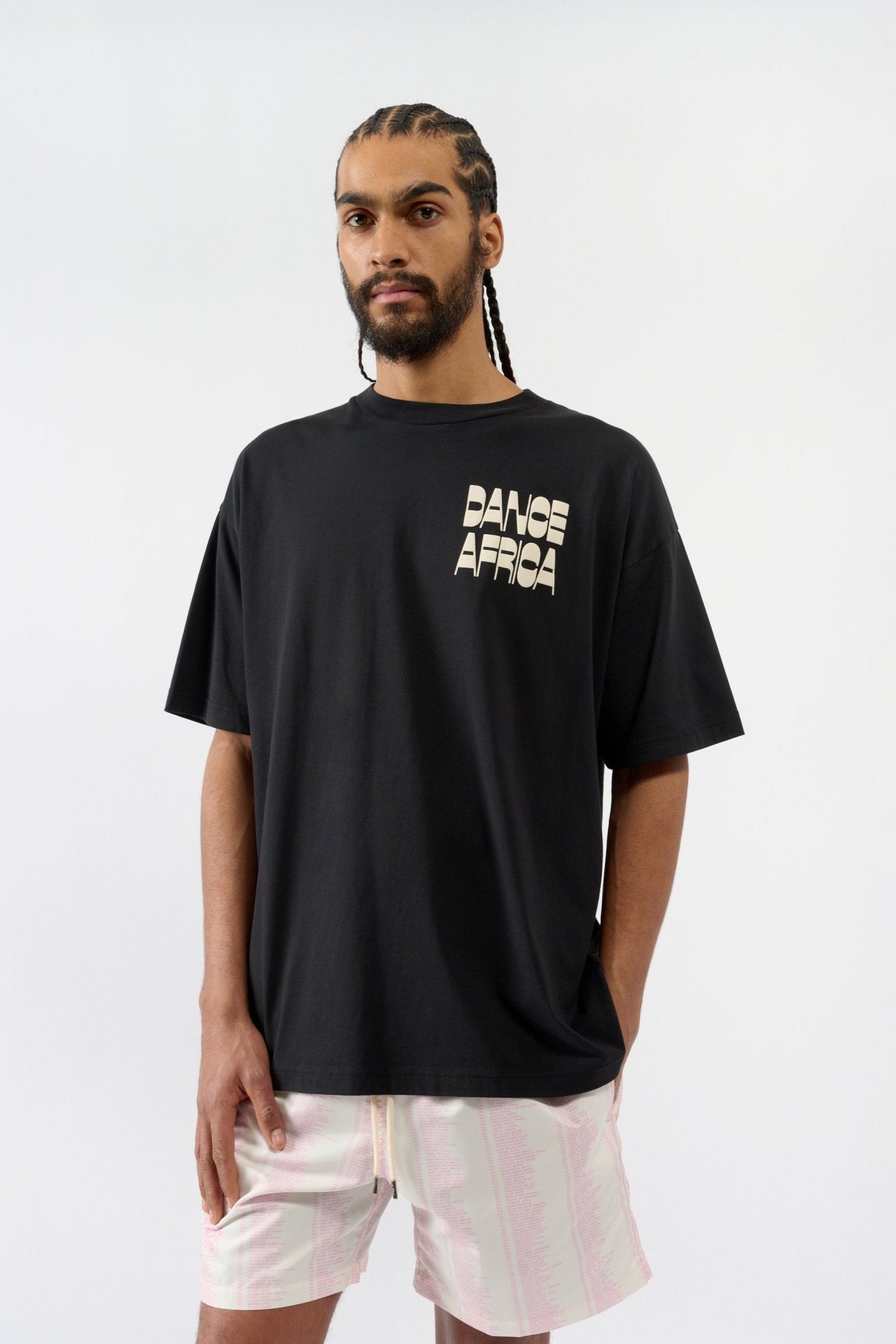 Dance Africa T-shirt - Black - THAT GORILLA BRAND