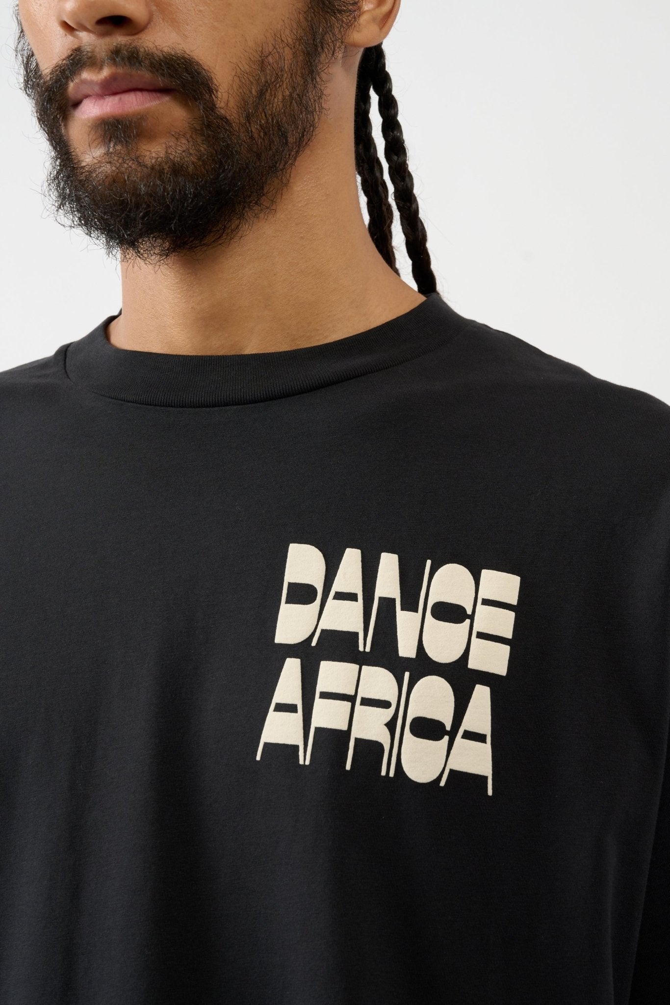 Dance Africa T-shirt - Black - THAT GORILLA BRAND
