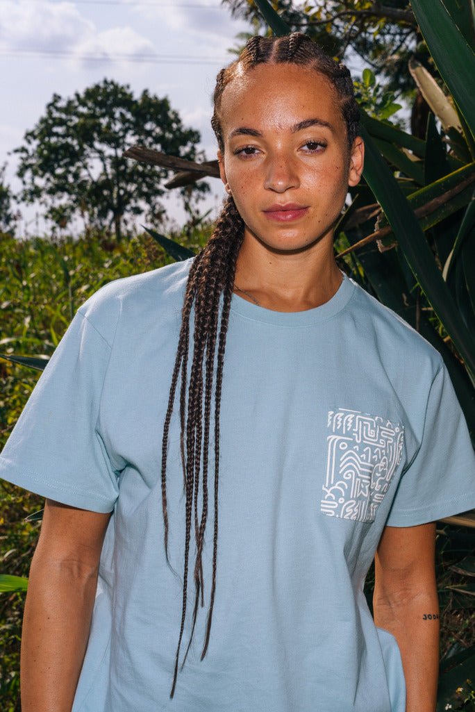 GORILLA WATERFALL POCKET T - POOL - THAT GORILLA BRAND
