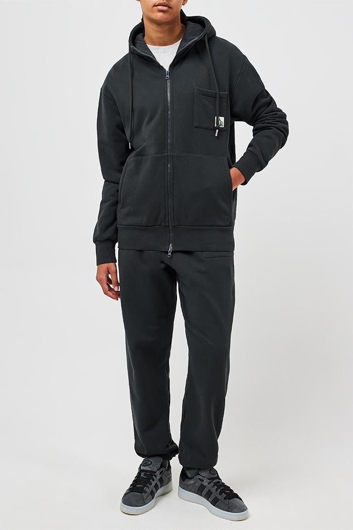 GORILLA ZIP HOODIE - BLACK - THAT GORILLA BRAND