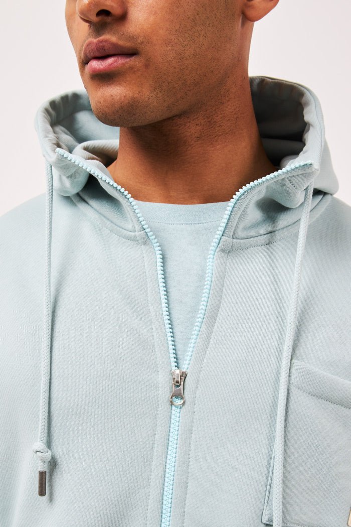 GORILLA ZIP HOODIE - POOL - THAT GORILLA BRAND