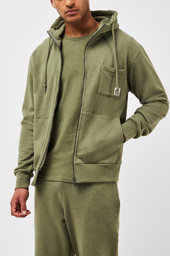 GORILLA ZIP HOODIE - ROCK - THAT GORILLA BRAND