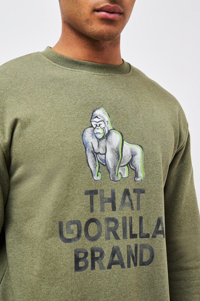 LOGO SWEATSHIRT - ROCK - THAT GORILLA BRAND
