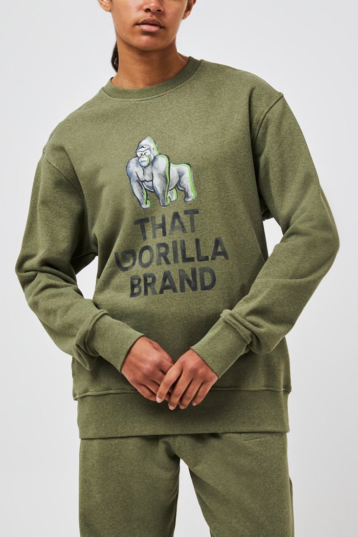 LOGO SWEATSHIRT - ROCK - THAT GORILLA BRAND