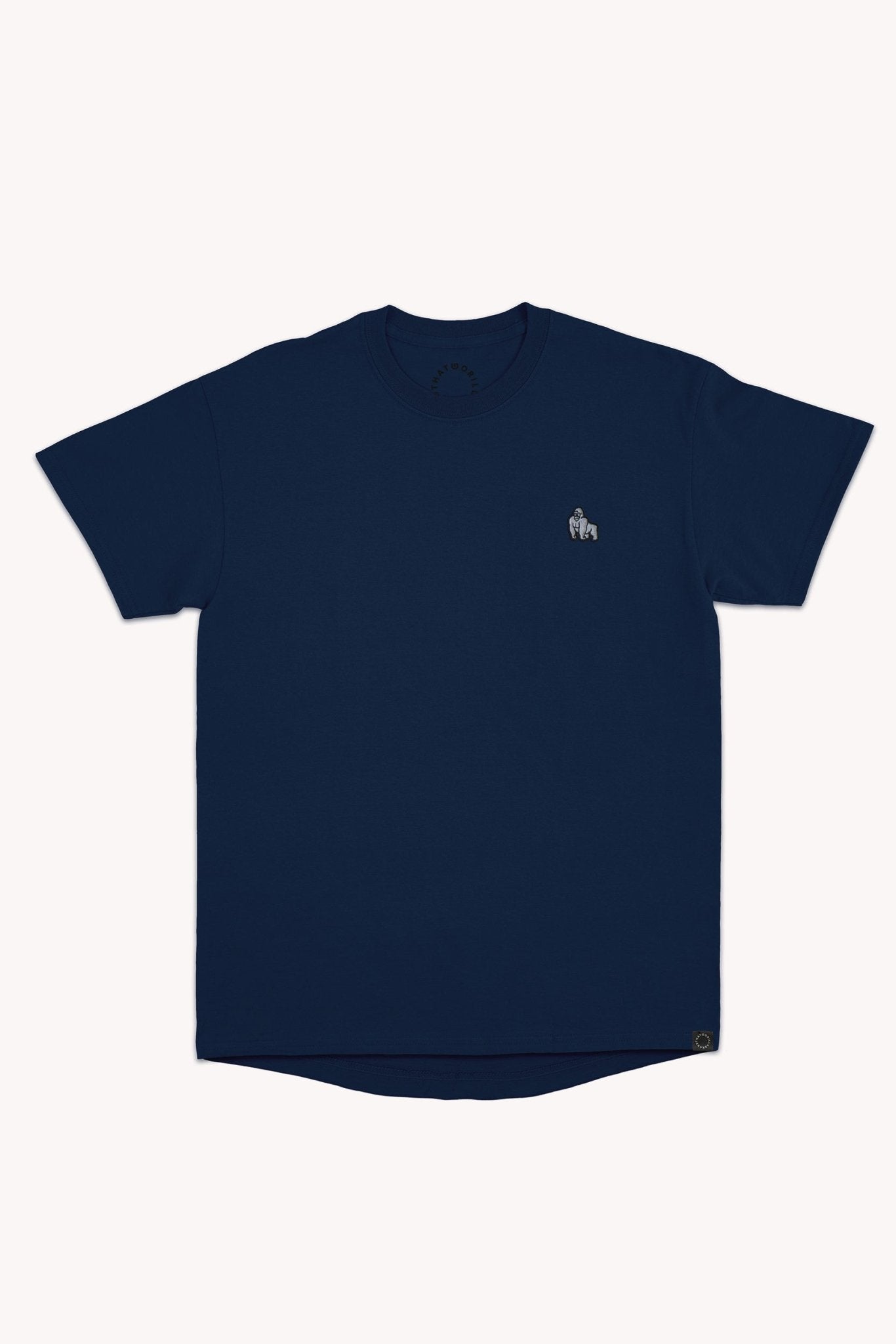 MINI EMBROIDERY T - NAVY - THAT GORILLA BRAND